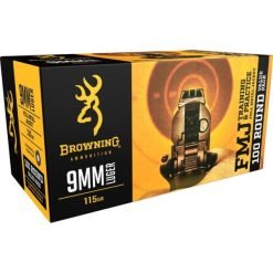 Browning 9mm Luger Ammunition 100 Rounds