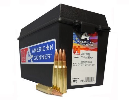 HORNADY 308 WIN 155 GR Boat Tail Hollow Point 200 ROUNDS