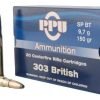 PPU 303 BRITISH FMJ 174GR 20/200